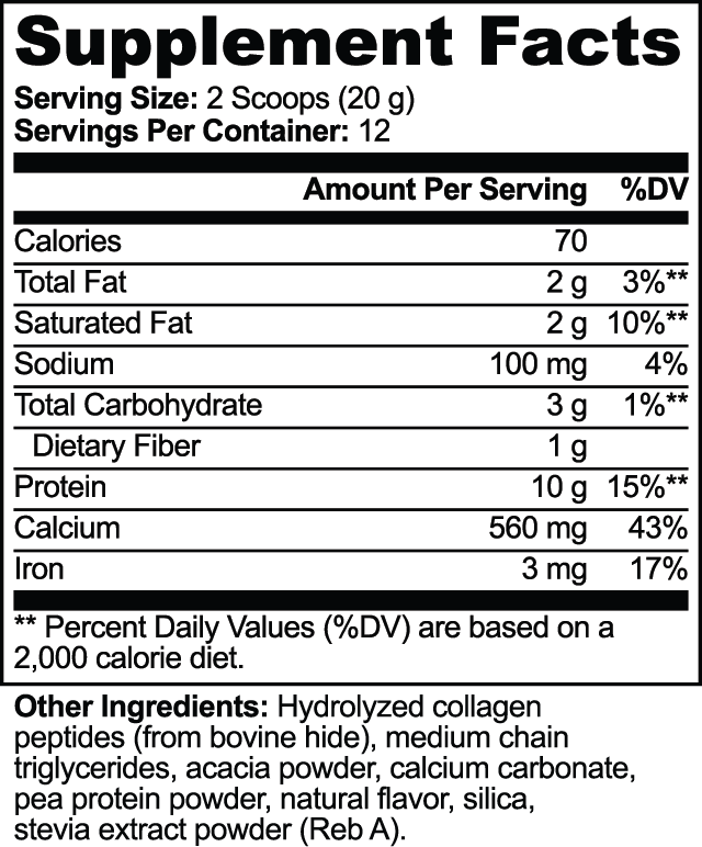 Collagen Creamer